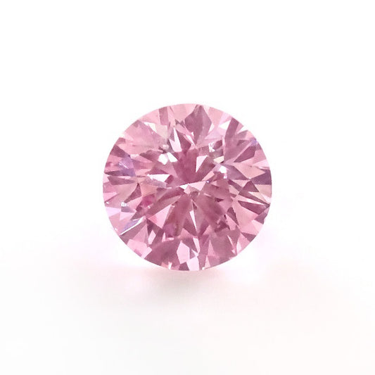 0.18ct Purplish Pink Diamond, Round Shape, SI1, Argyle