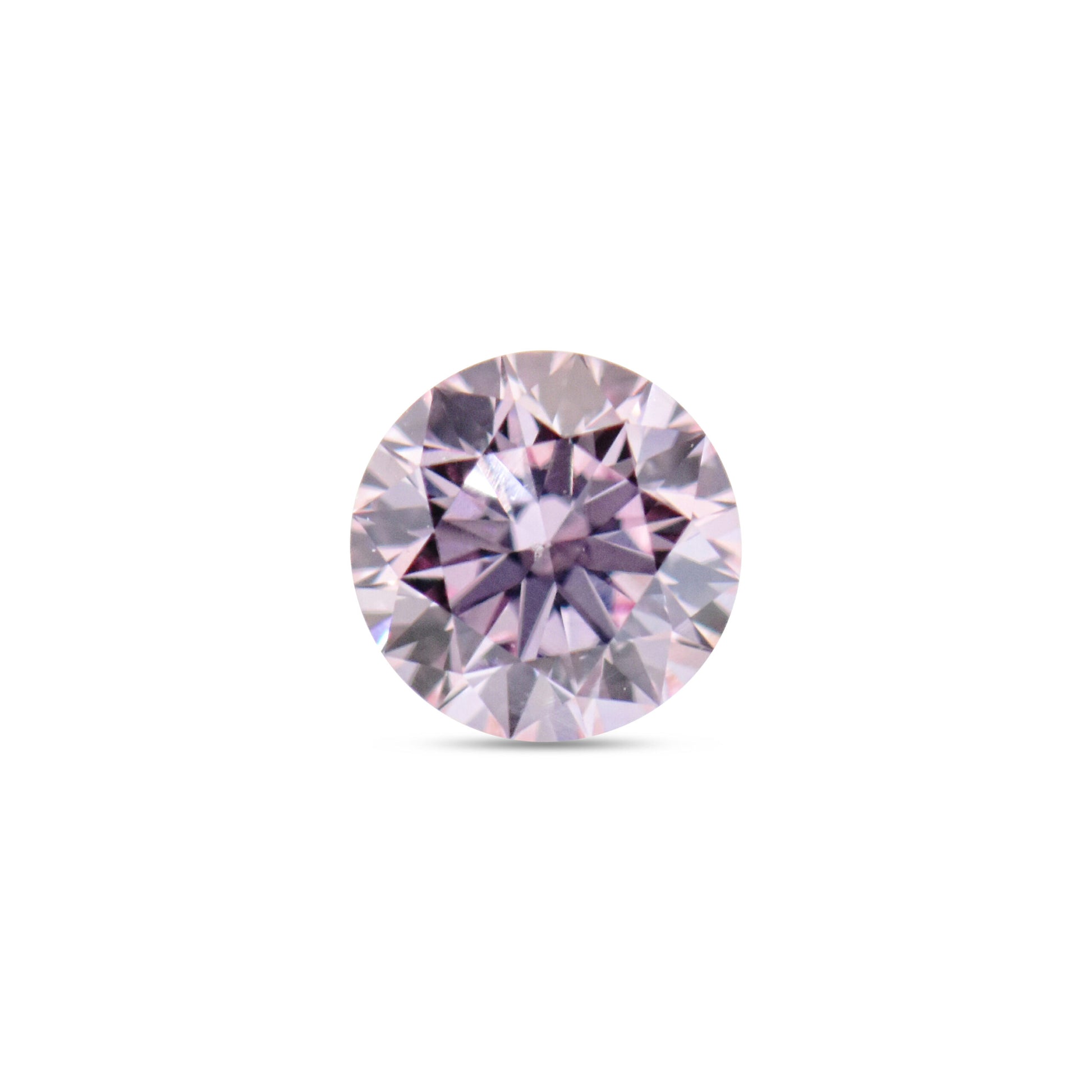 0.27ct Pink Diamond, Round Shape, VS2 Clarity