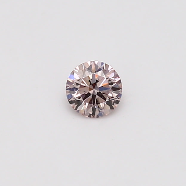 0.19ct Pink Rosé Diamond, Round Shape, VVS2, Argyle