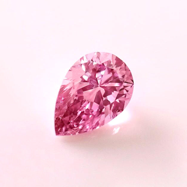 0.09ct Pink Diamond, Pear Shape, VS2 Clarity