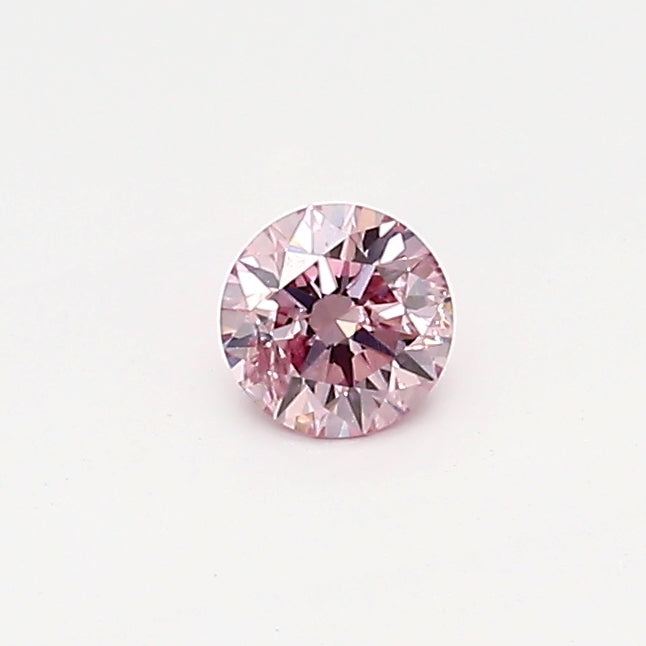 0.14ct Pink Diamond, Round Shape, SIAV, Argyle