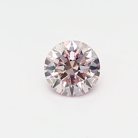 0.18ct Pink Diamond, Round Shape, SI2, Argyle