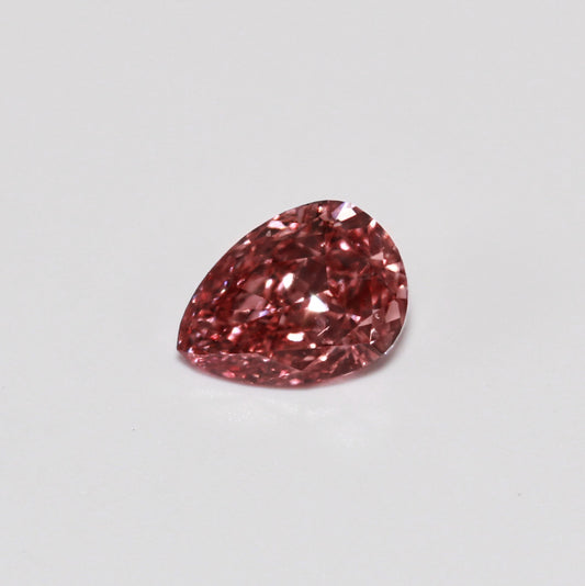 0.25ct Pink Diamond, Pear Shape, VS2 Clarity