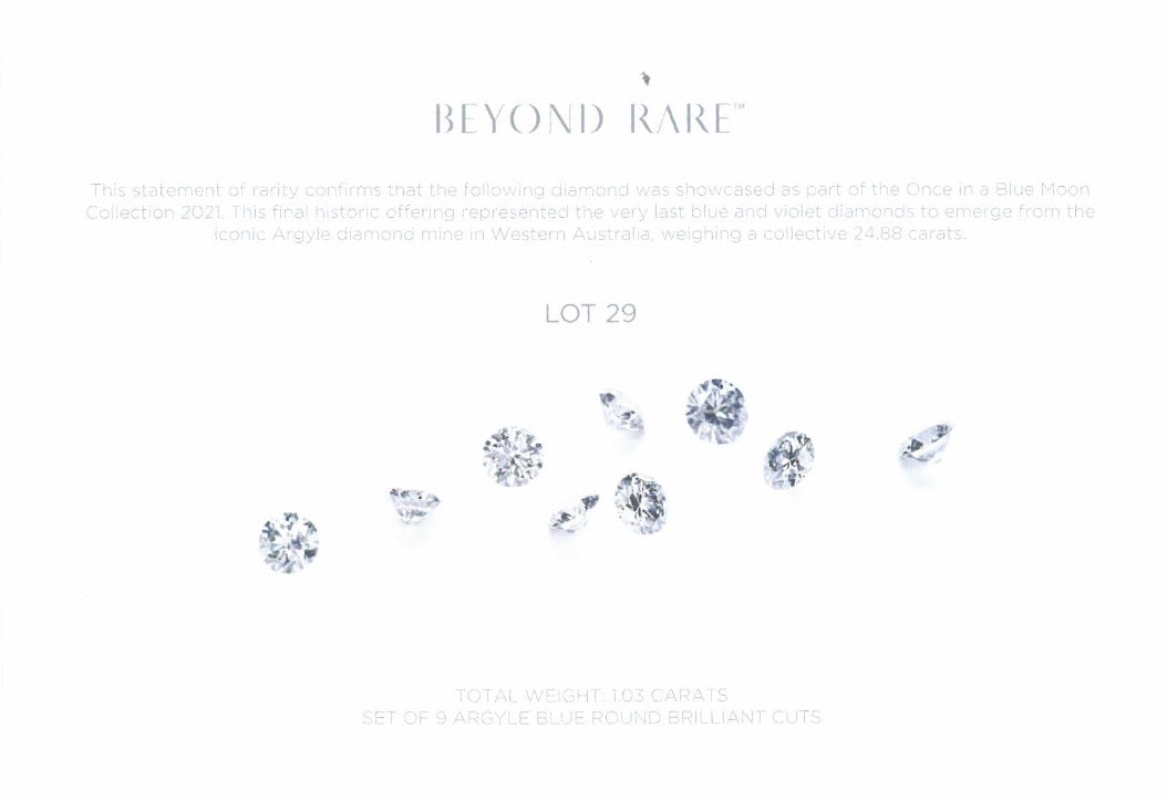 0.14ct Fancy Violet-Gray Diamond, Round Shape, VS2, Argyle & GIA