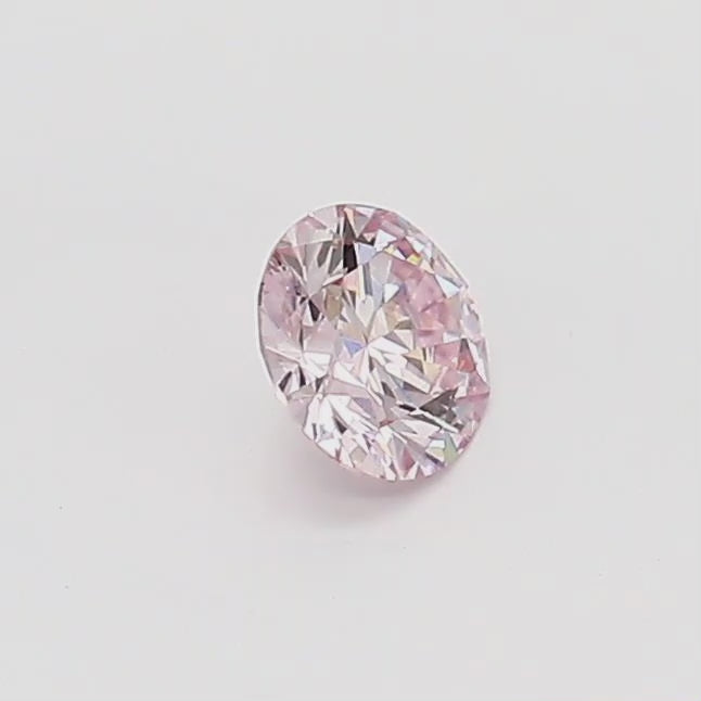 0.19ct Pink Diamond, Round Shape, SI1, Argyle