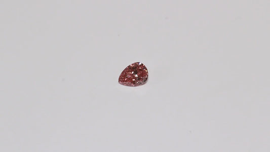 0.25ct Pink Diamond, Pear Shape, VS2 Clarity