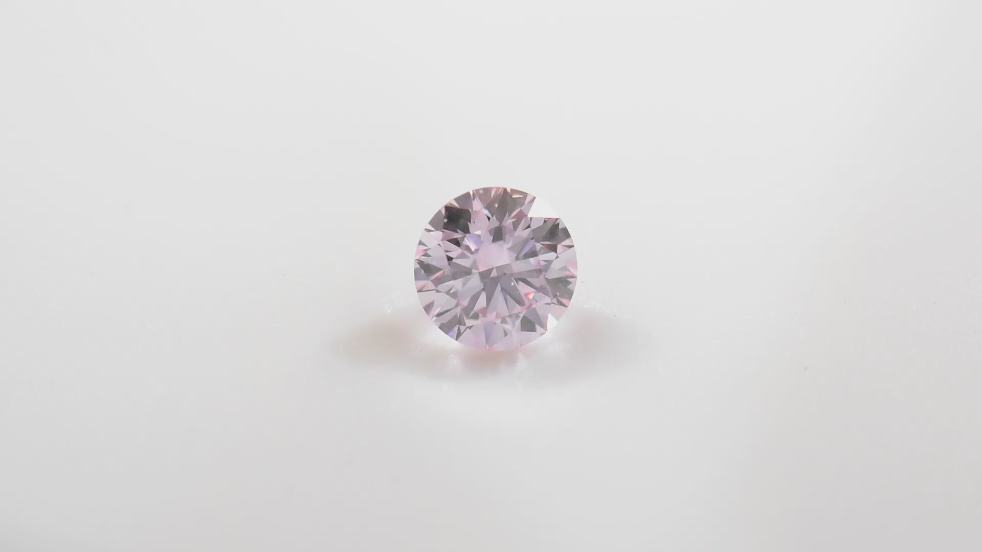 0.27ct Pink Diamond, Round Shape, VS1 Clarity