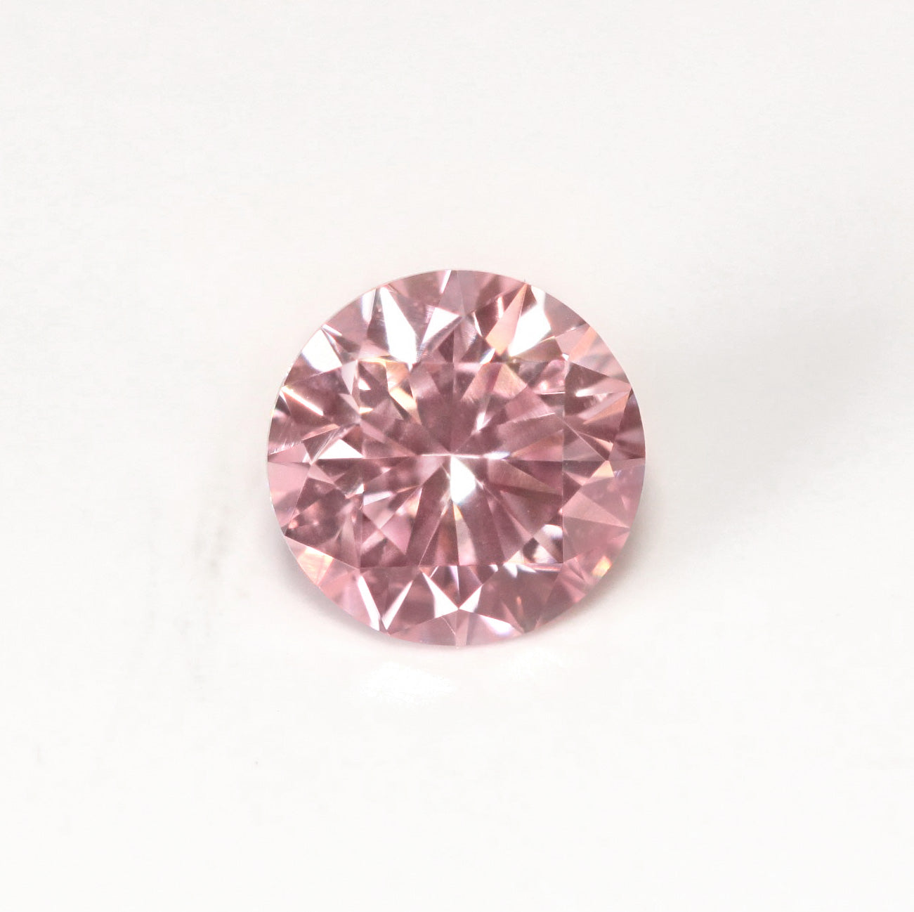0.18ct Pink Rosé Diamond, Round Shape, SI1, Argyle