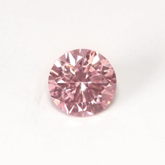 0.18ct Pink Rosé Diamond, Round Shape, SI1, Argyle