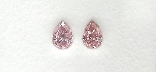0.30 Carat Fancy Pink Pear Argyle Diamonds