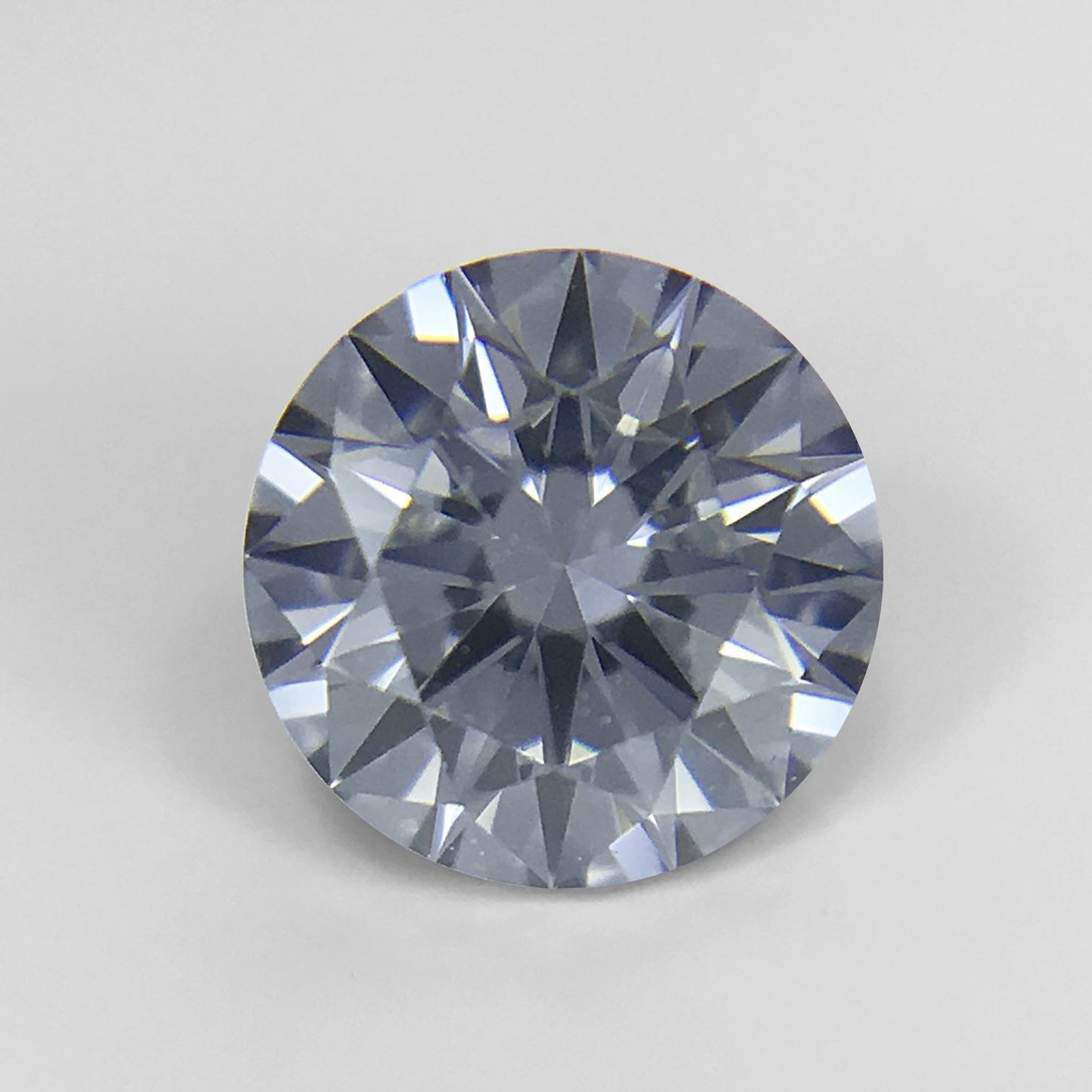 0.22ct Blue Grey Diamond, Round Shape, VVS1 Clarity