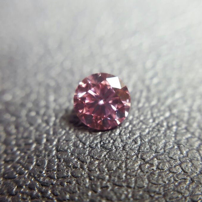 0.3ct Pink Diamond, Round Shape, SI2 Clarity
