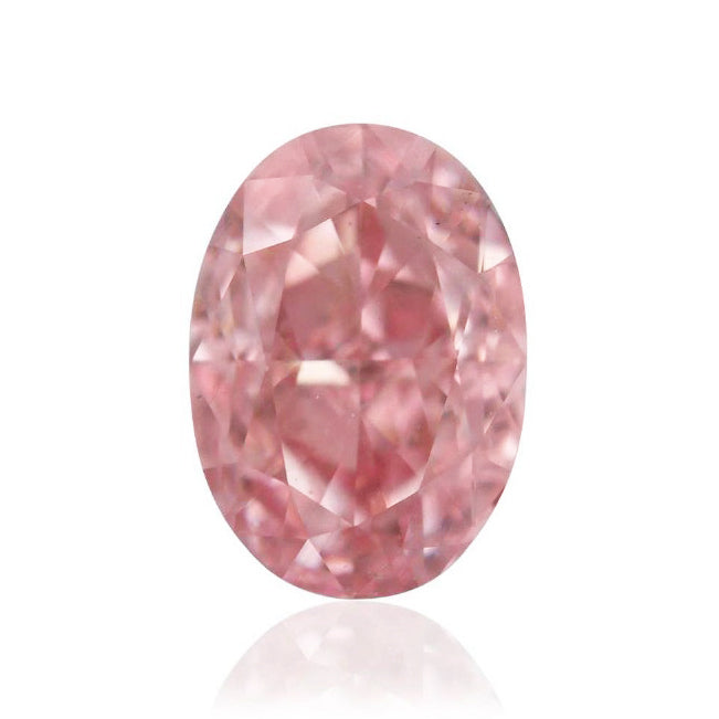 0.3ct Pink Diamond, Oval Shape, SI1 Clarity