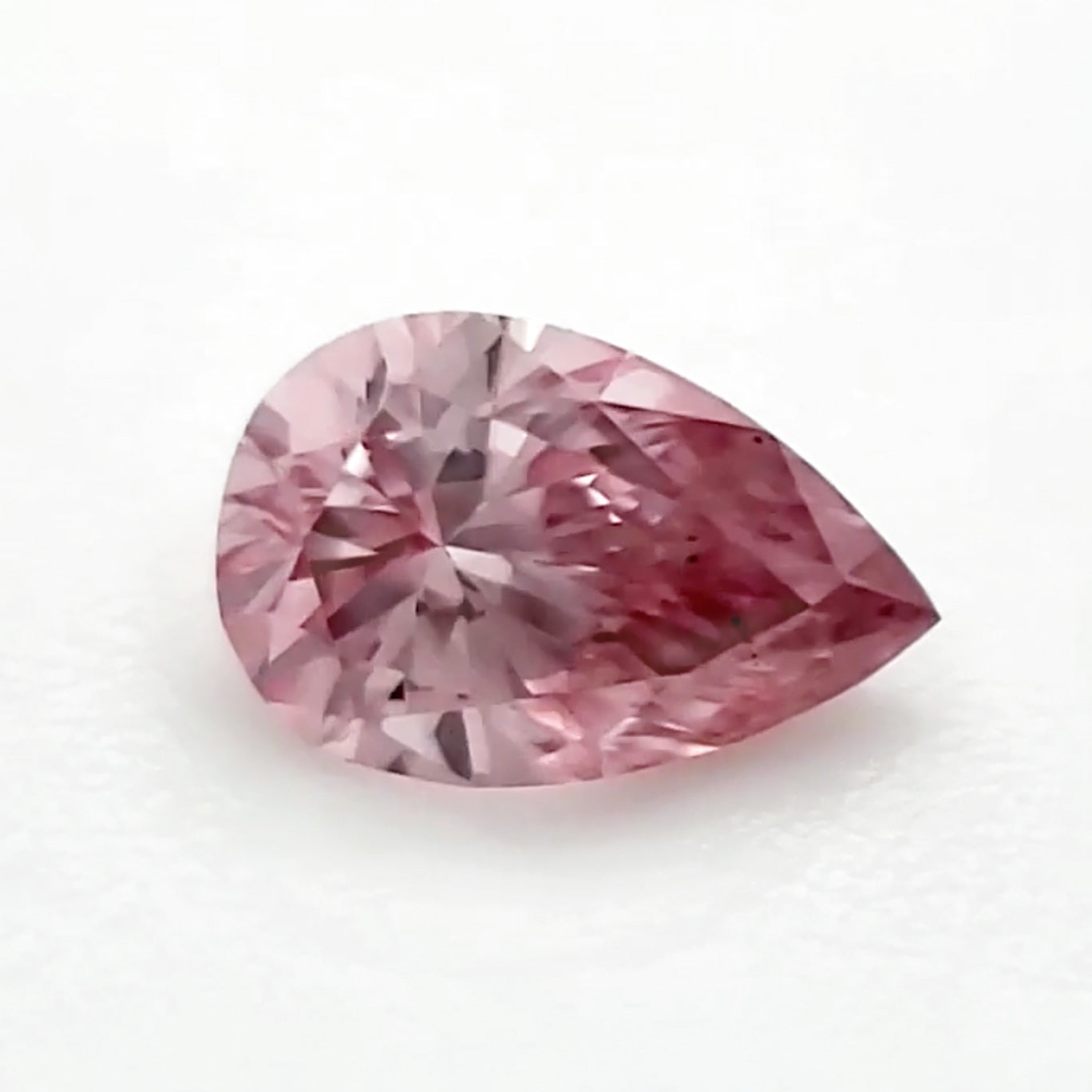 0.18ct Pink Diamond, Pear Shape, SI1 Clarity