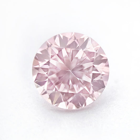 0.08ct Pink Diamond, Round Shape, SIAV Clarity