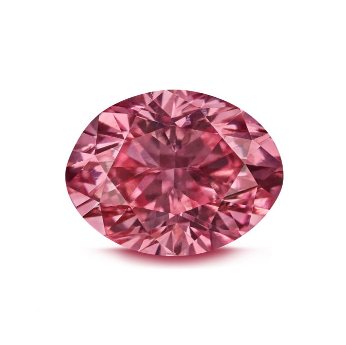 0.38ct Pink Diamond, Oval Shape, VS2 Clarity