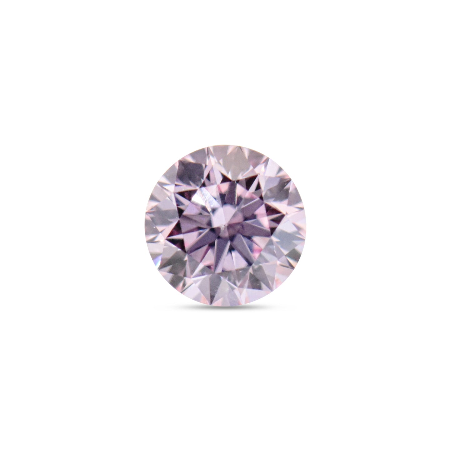0.27ct Pink Diamond, Round Shape, VS2 Clarity