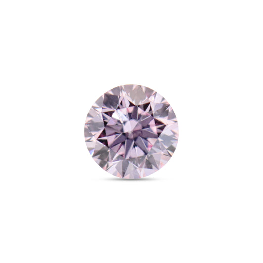 0.27ct Pink Diamond, Round Shape, VS2 Clarity
