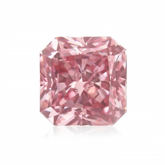 0.51ct Pink Diamond, Radiant Shape, SI1 Clarity