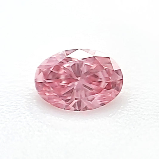0.14ct Pink Diamond, Oval Shape, SIAV Clarity