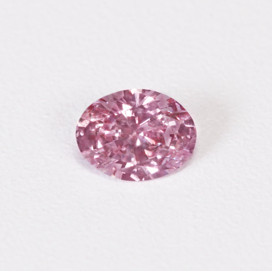 0.15ct Pink Diamond, Oval Shape, SI1, Argyle