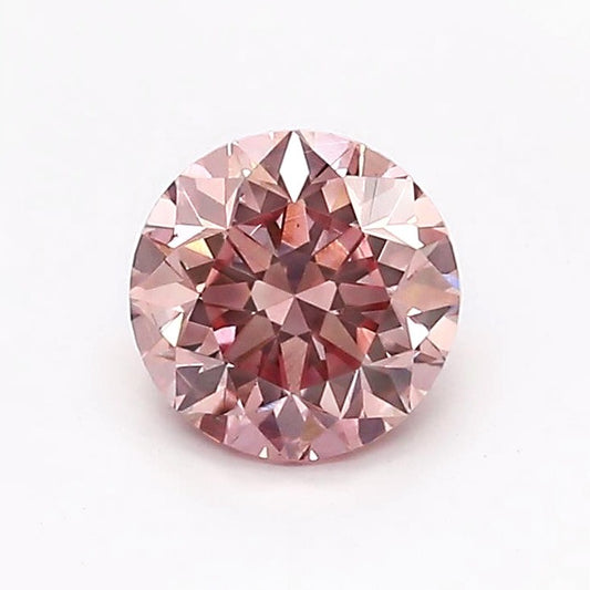 0.14ct Pink Rosé Diamond, Round Shape, SIAV, Argyle