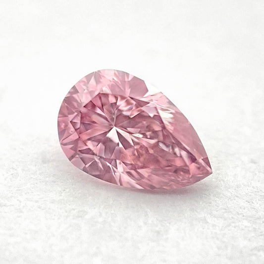 0.08ct Pink Diamond, Pear Shape, SIAV Clarity