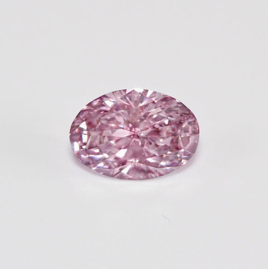 0.14ct Purplish Pink Diamond, Oval Shape, SIAV, Argyle