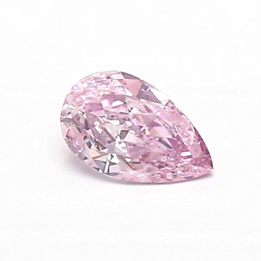 0.08ct Pink Diamond, Pear Shape, SIAV Clarity