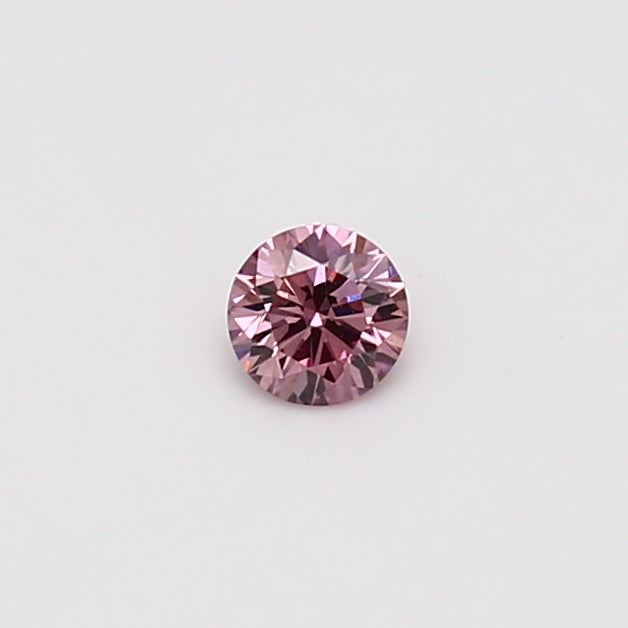 0.16ct Pink Diamond, Round Shape, VVS2, Argyle