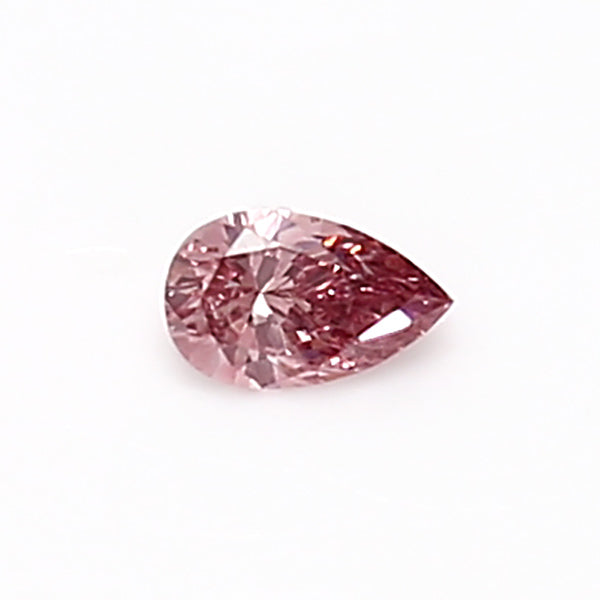 0.08ct Pink Diamond, Pear Shape, SI2 Clarity