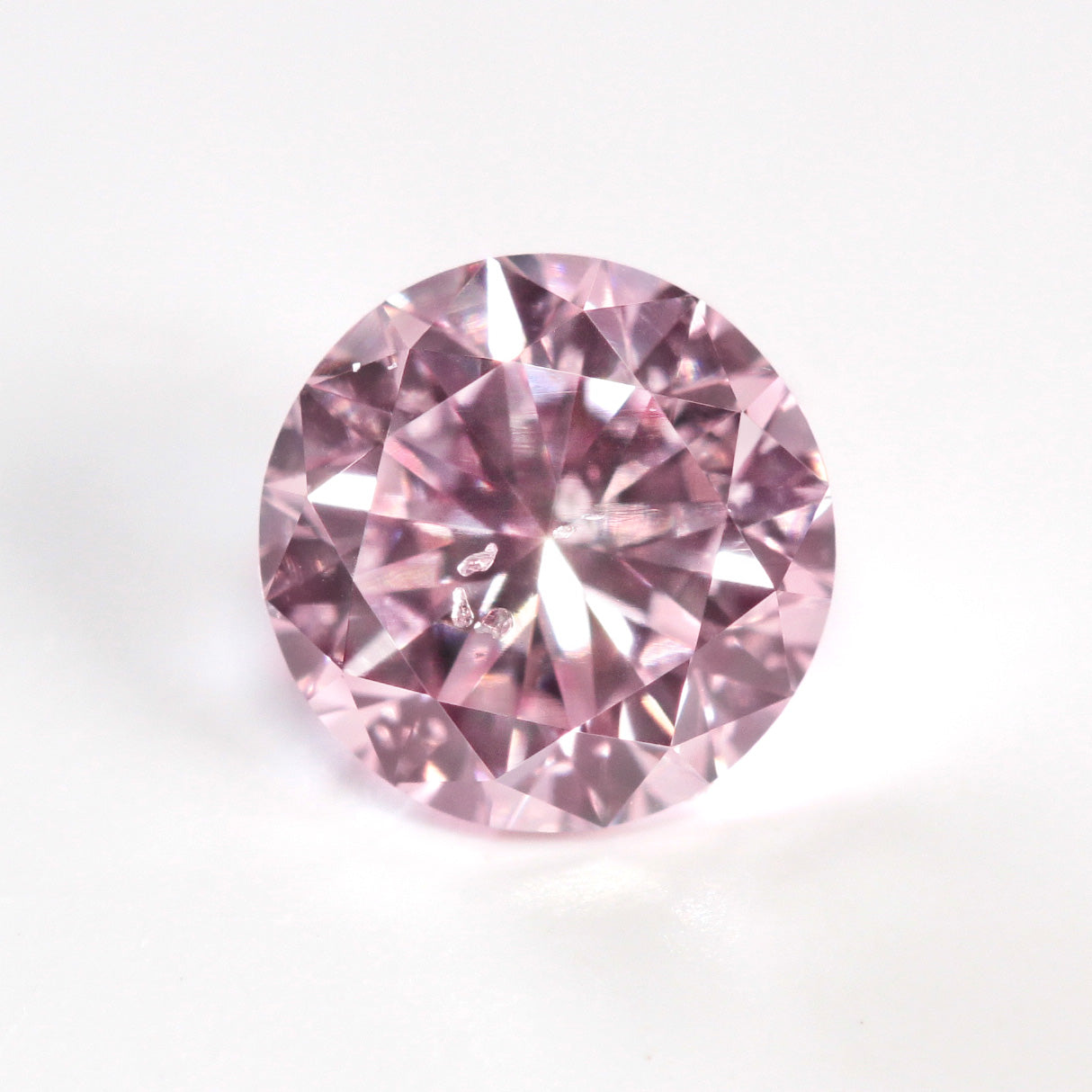 0.5ct Fancy Pink Diamond, Round Shape, I1, Argyle & GIA