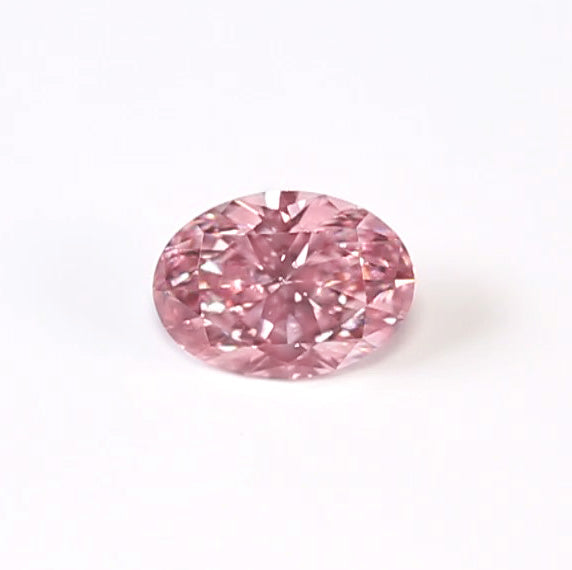 0.35ct Pink Diamond, Oval Shape, SI2 Clarity