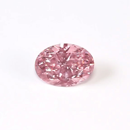0.35ct Pink Diamond, Oval Shape, SI2 Clarity