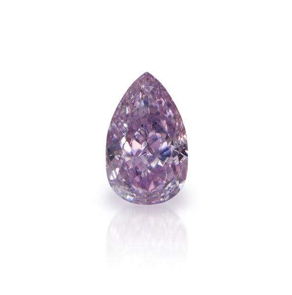 0.3ct Fancy Intense Purplish Pink Diamond, Pear Shape, SI2, GIA