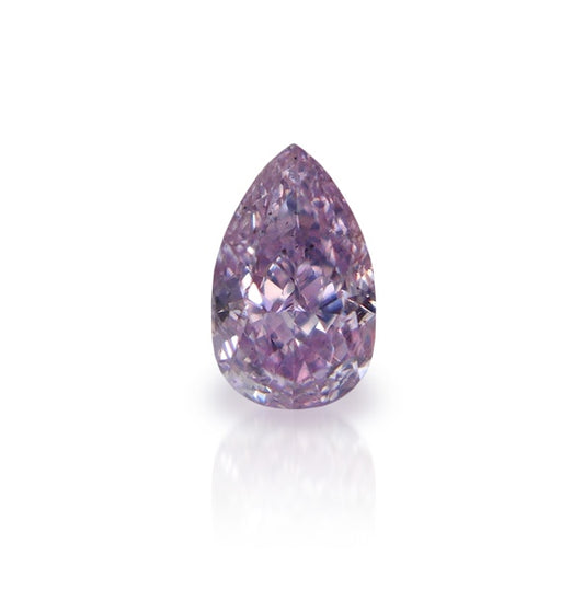 0.3ct Fancy Intense Purplish Pink Diamond, Pear Shape, SI2, GIA