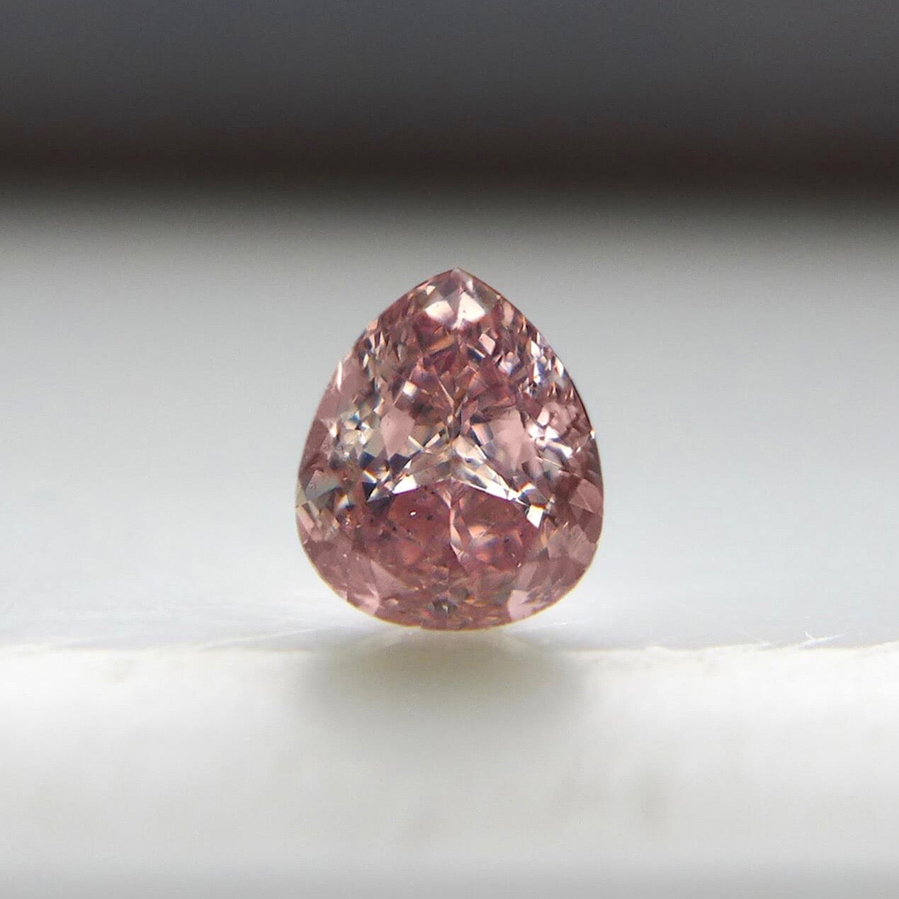 0.32ct Pink Diamond, Pear Shape, SI1 Clarity