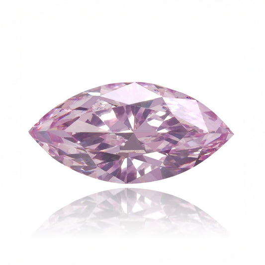 0.52ct Purplish Pink Diamond, Marquise Shape, VS1 Clarity