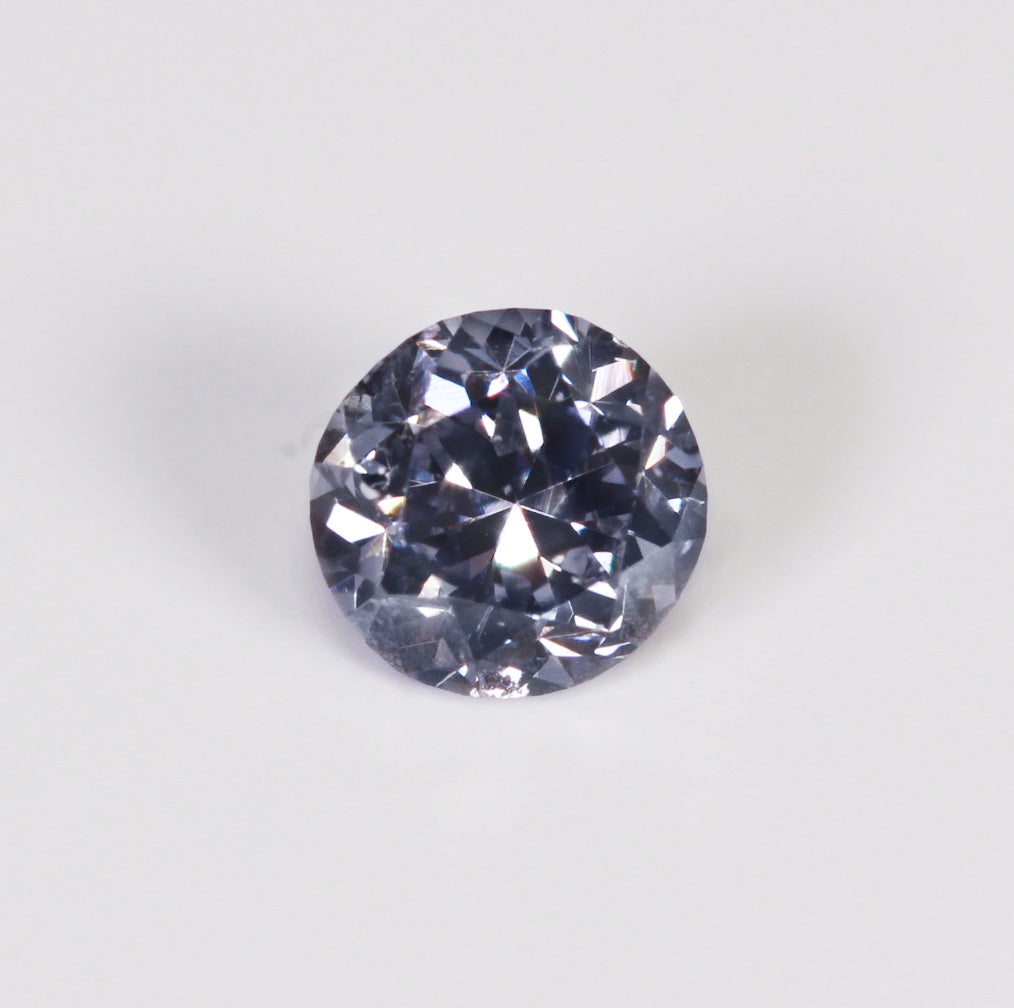 0.29ct Fancy Dark Gray-Violet Diamond, Round Shape, SI2, GIA
