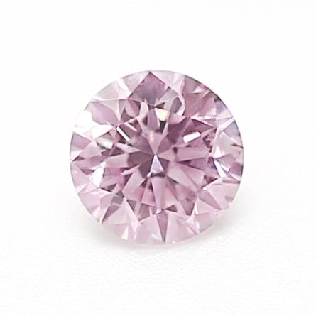 0.23ct Pink Diamond, Round Shape, SI1 Clarity