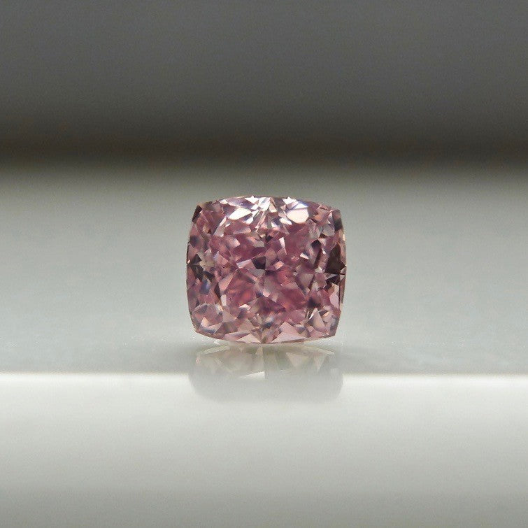 0.22ct Pink Diamond, Cushion Shape, VS2 Clarity