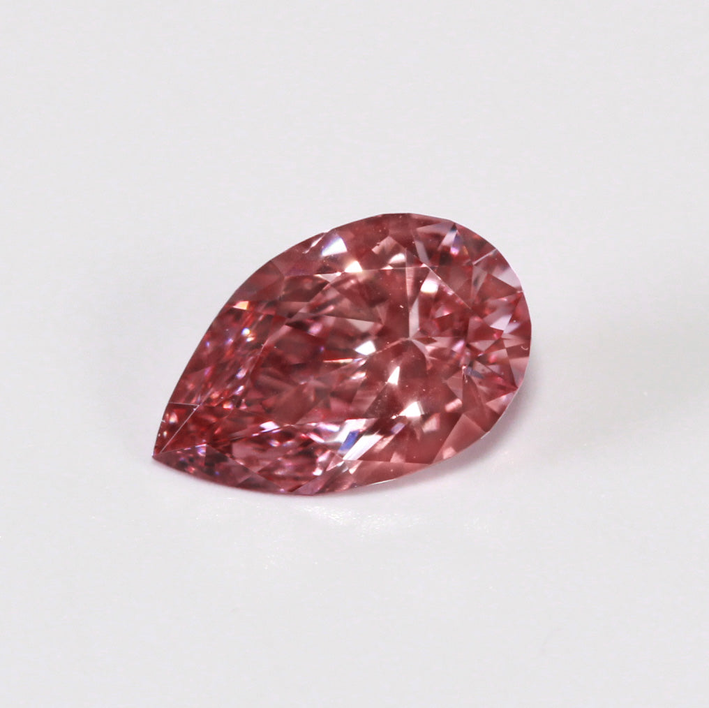 0.22ct Pink Diamond, Pear Shape, VS1 Clarity