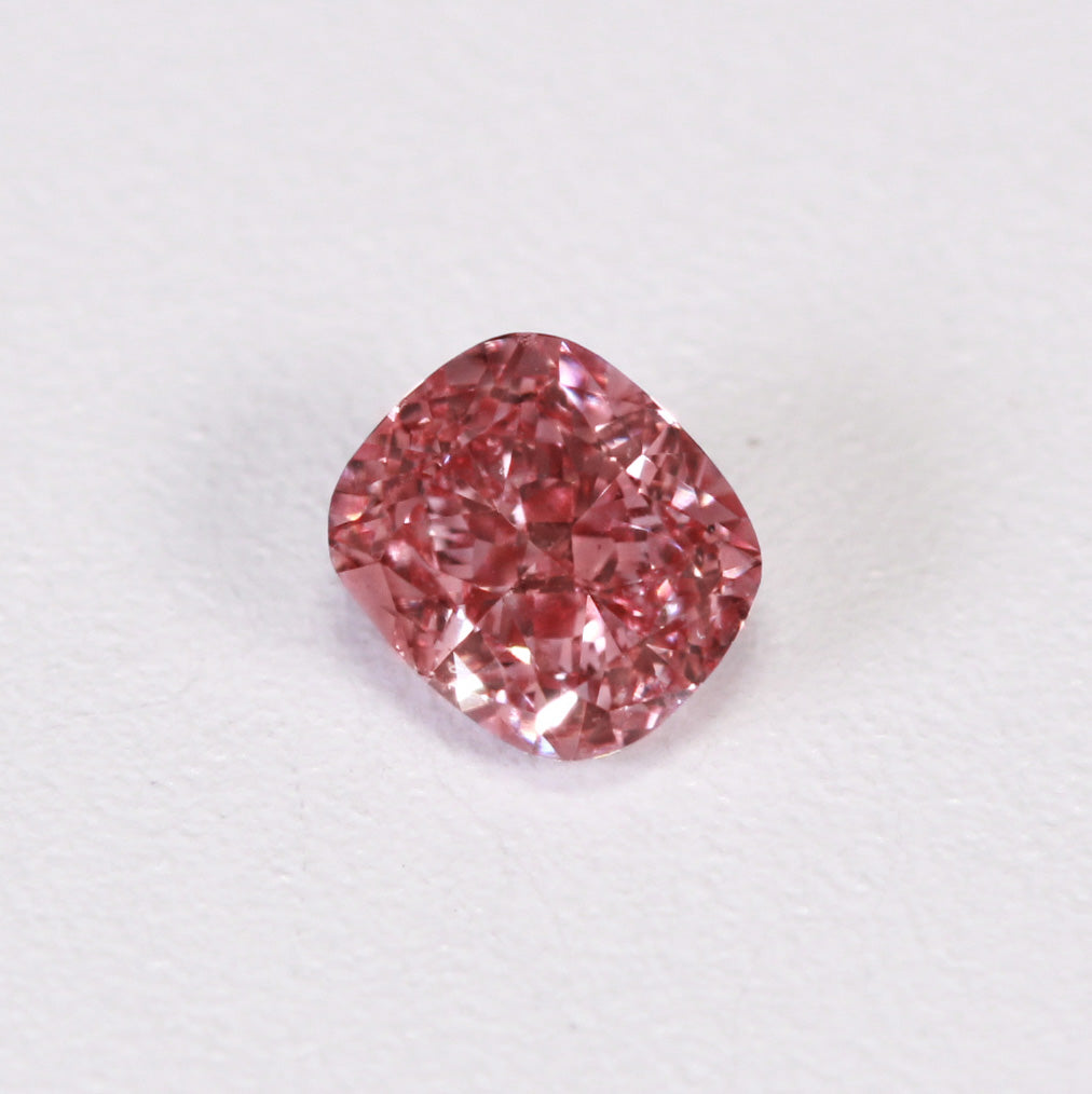 0.25ct Pink Diamond, Cushion Shape, VS2 Clarity