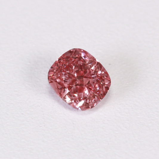 0.25ct Pink Diamond, Cushion Shape, VS2 Clarity