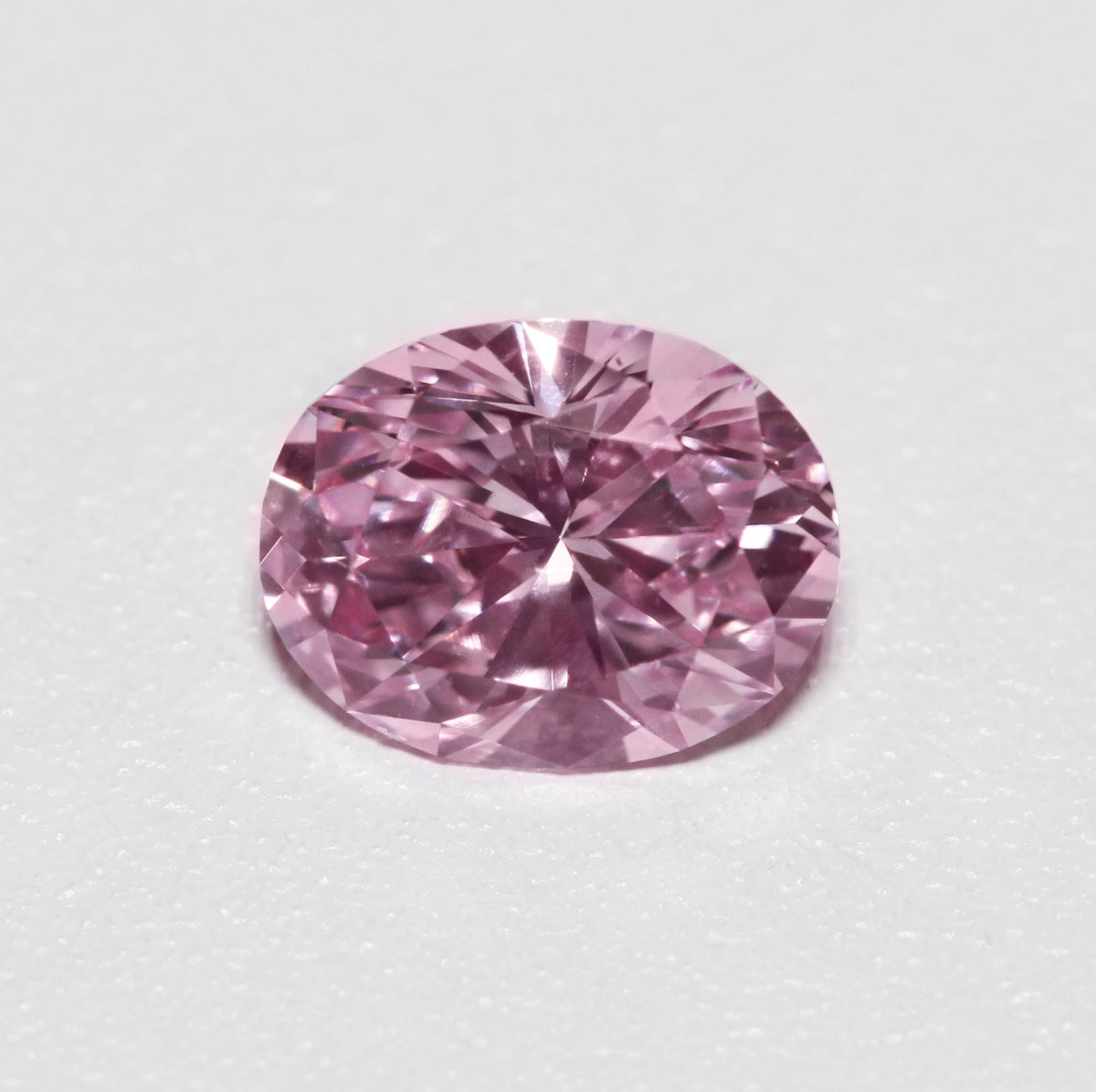 0.34ct Fancy Intense Purple-Pink Diamond, Oval Shape, VS1, GIA