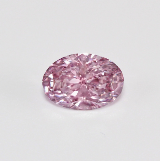 0.08ct Purplish Pink Diamond, Oval Shape, SIAV, Argyle