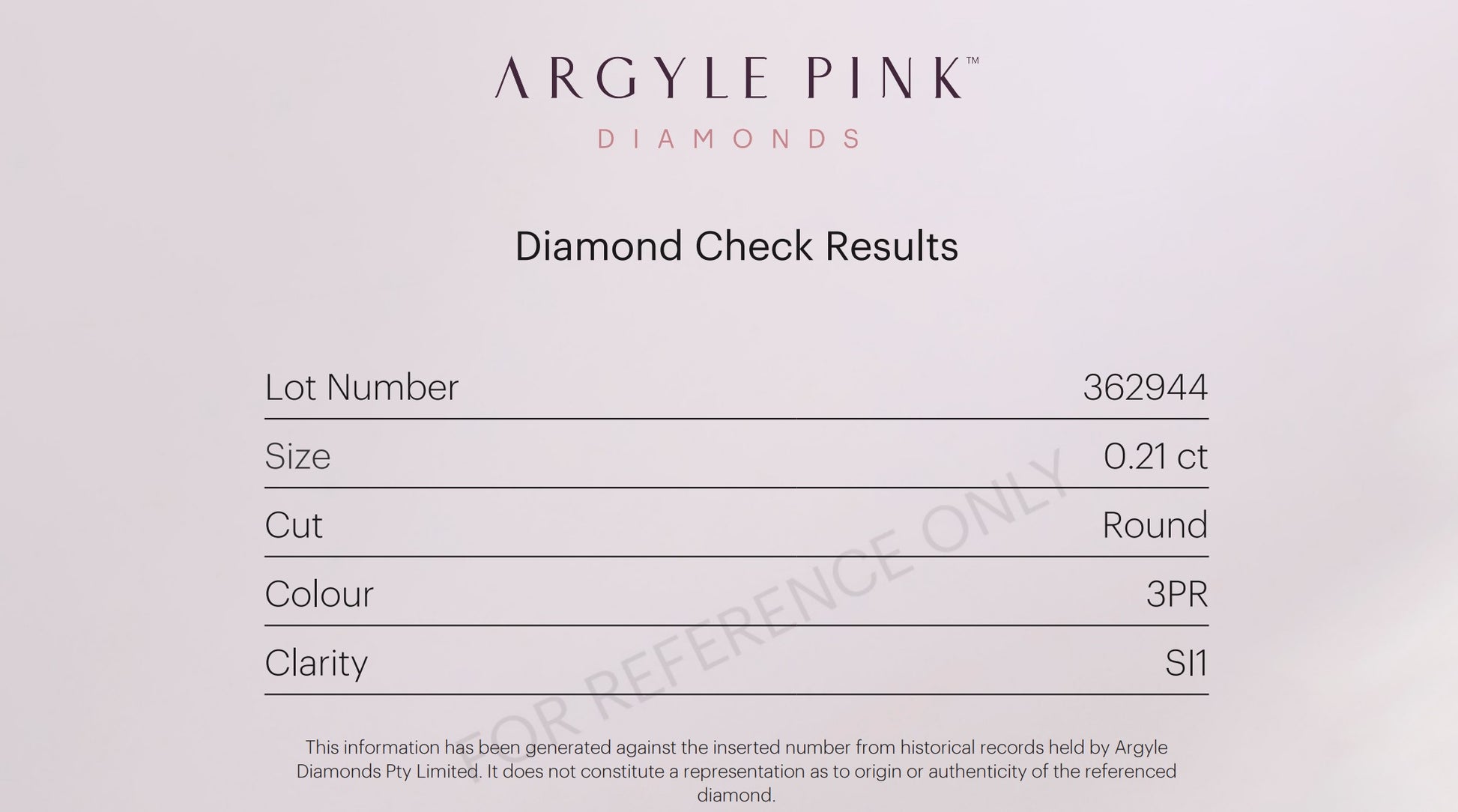 0.21ct Fancy Intense Pink Diamond, Round Shape, VS2, Argyle & GIA