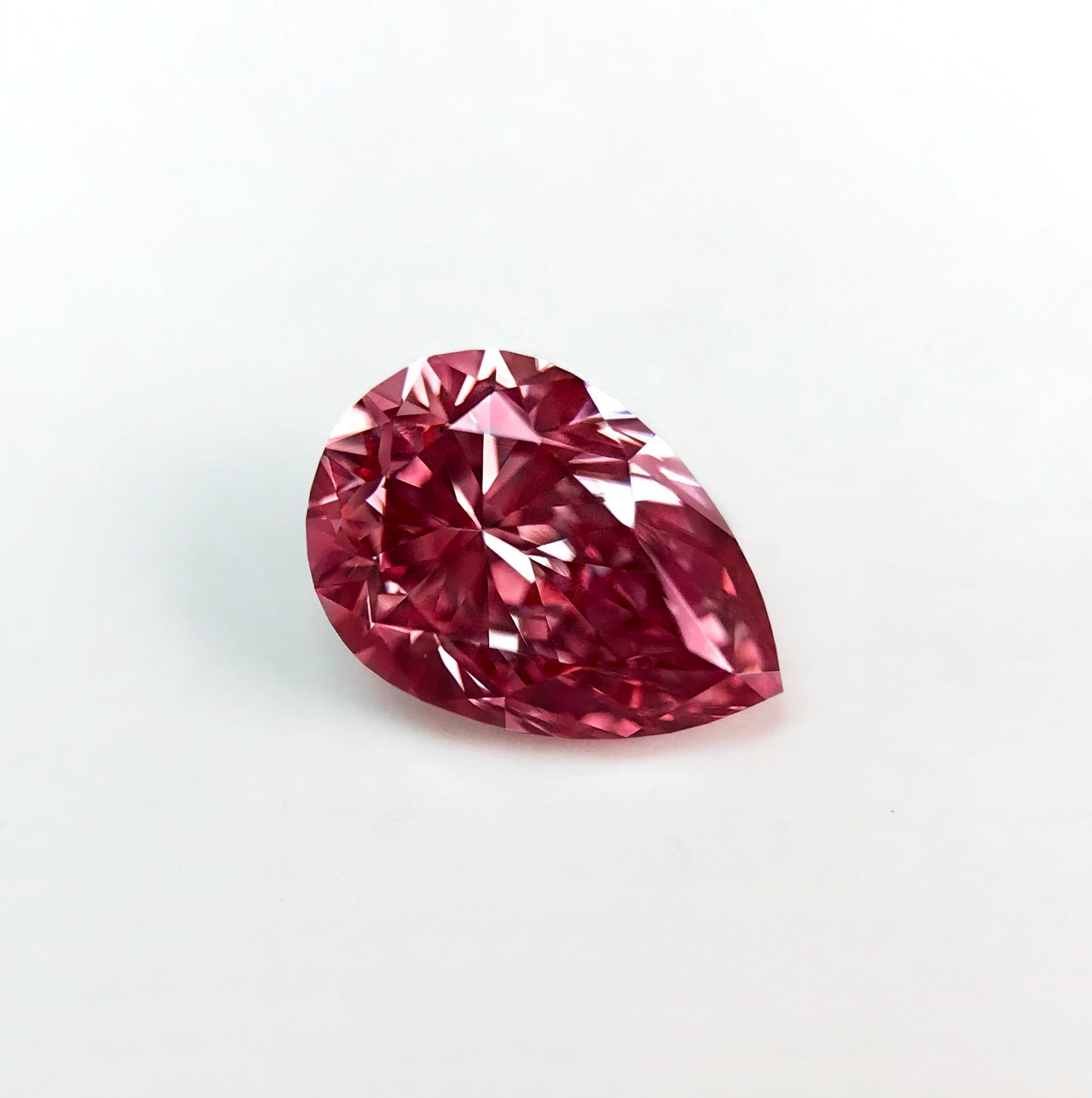 0.32ct Pink Diamond, Pear Shape, VVS2 Clarity