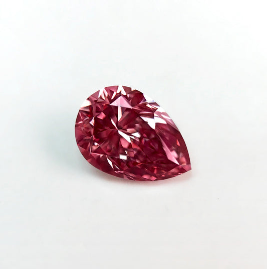 0.32ct Pink Diamond, Pear Shape, VVS2 Clarity