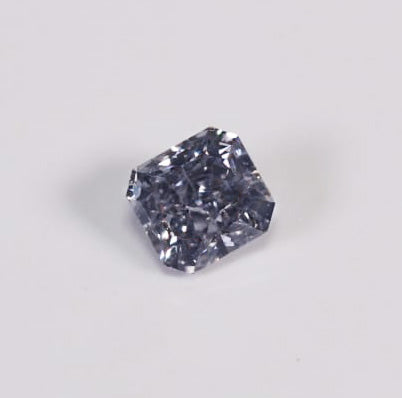 0.11ct Fancy Gray-Violet Diamond, Radiant Shape, C/O Report, GIA